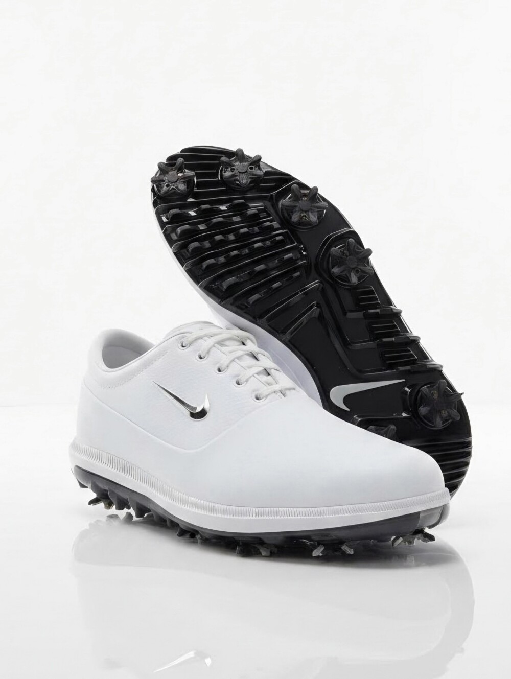 Nike Air Zoom Victory Tour Golf Shoes Mens Size 8.5 Platinum Tint Leather